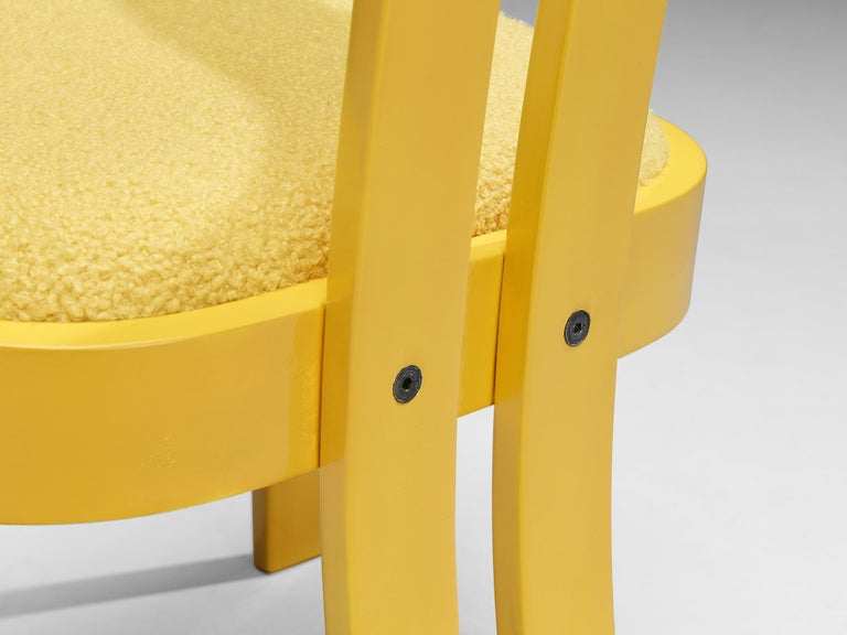 Giovanni Battista Bassi for Poltronova 'Elisa' Armchair in Yellow