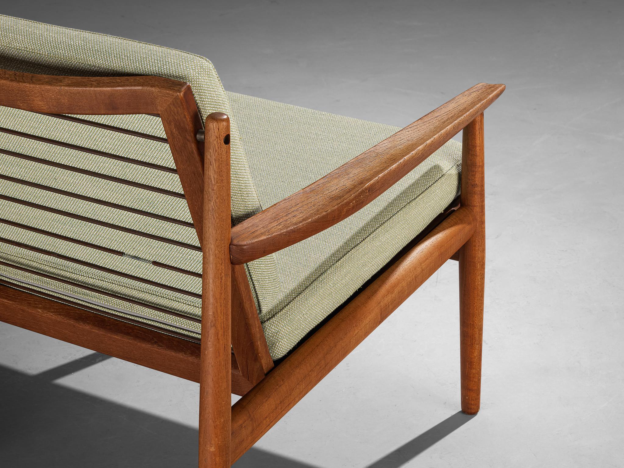 Svend Åge Eriksen for Glostrup Møbelfabrik Three-Seat Sofa in Teak