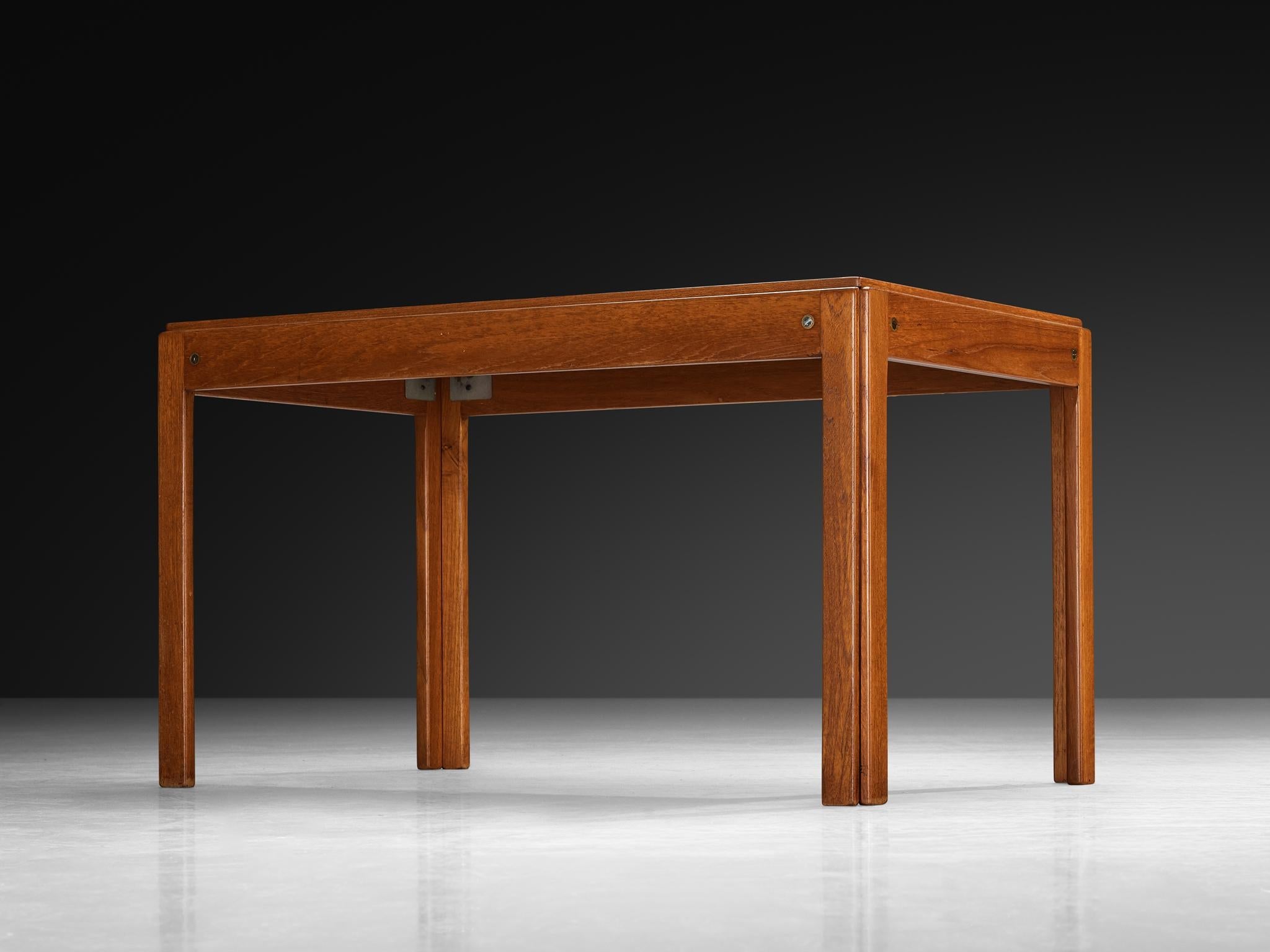 1960s Danish Rectangular Coffee Table in Teak