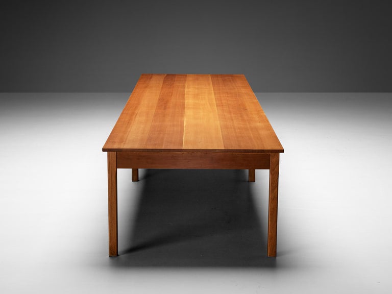 Danish Large Dining or Conference Table in Oregon Pine