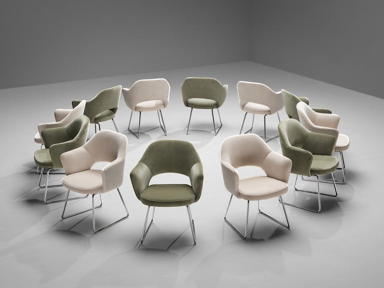 Eero Saarinen Limited Edition ‘Conference’ Armchairs of UNESCO Paris