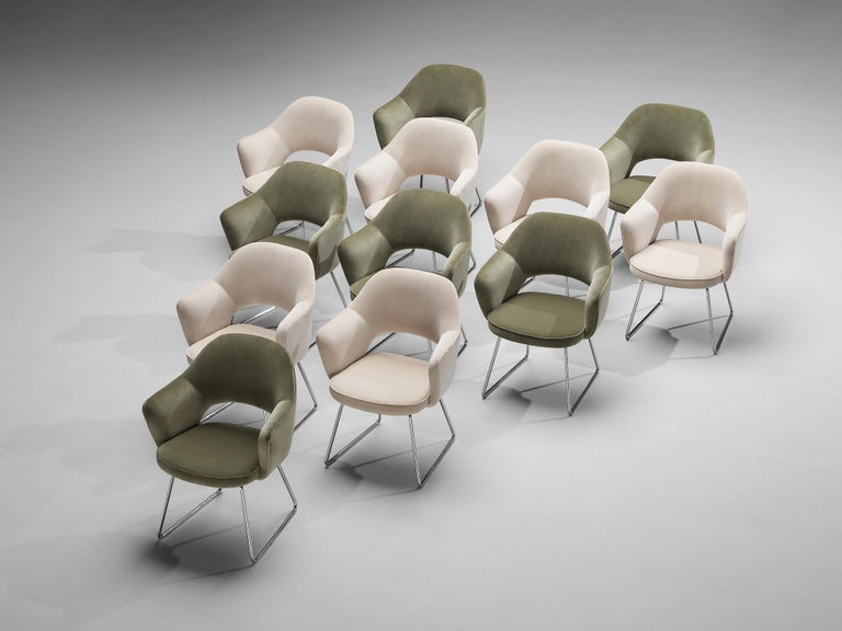 Eero Saarinen Limited Edition ‘Conference’ Armchairs of UNESCO Paris