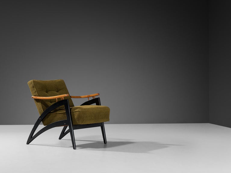 Olive green lounge chair online