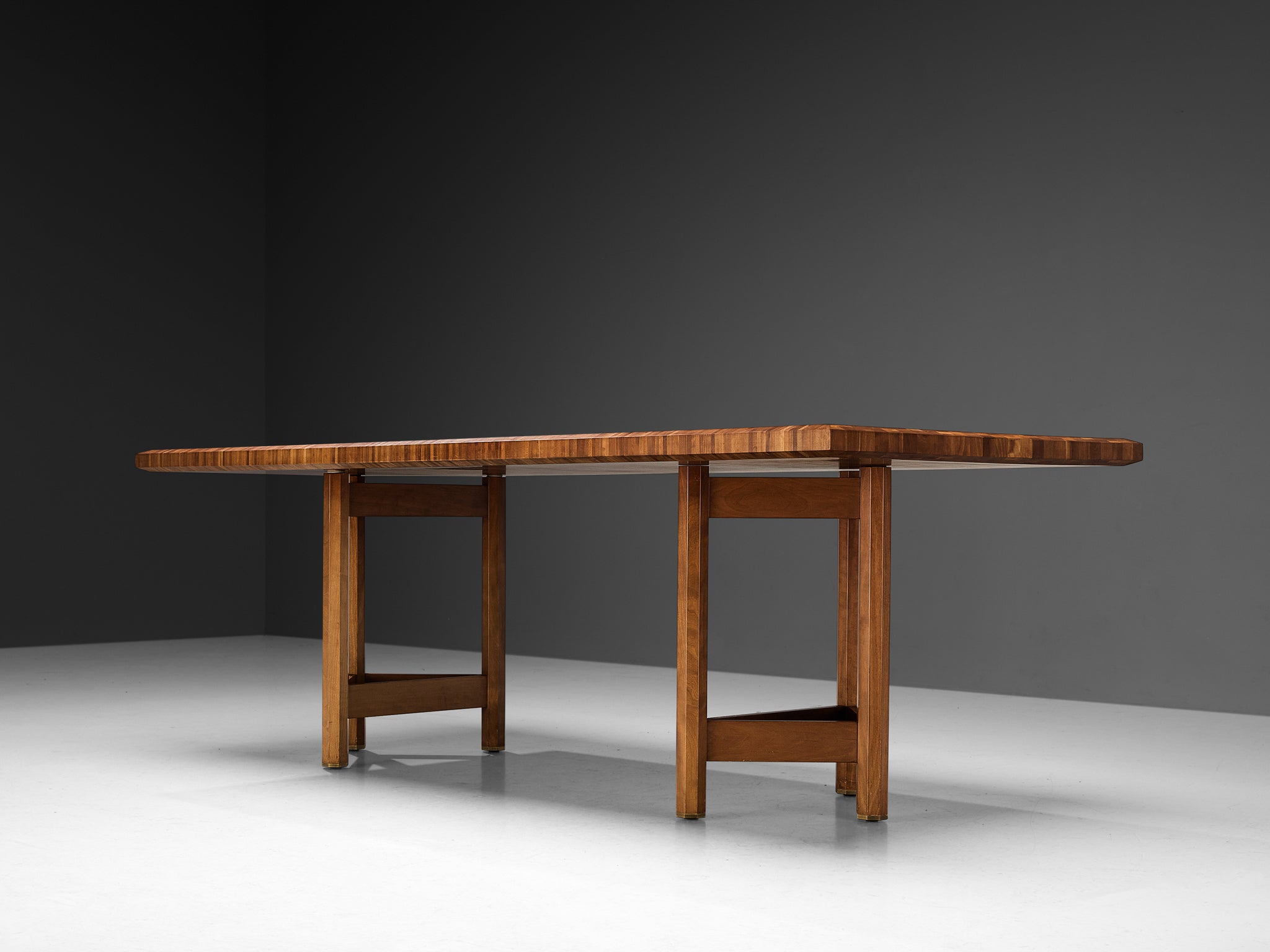 Jan Vlug Rare Dining Table in Wood