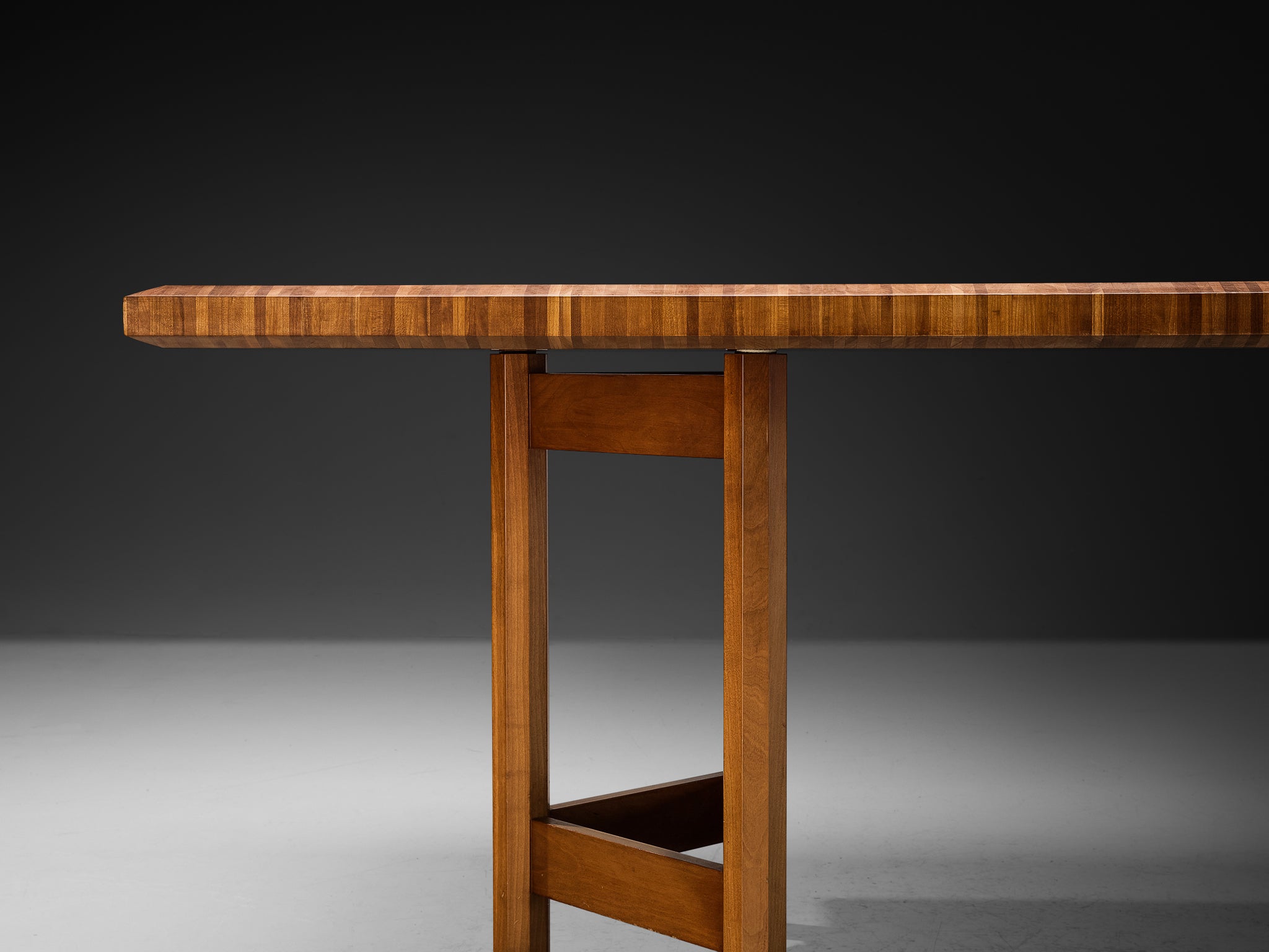 Jan Vlug Rare Dining Table in Wood