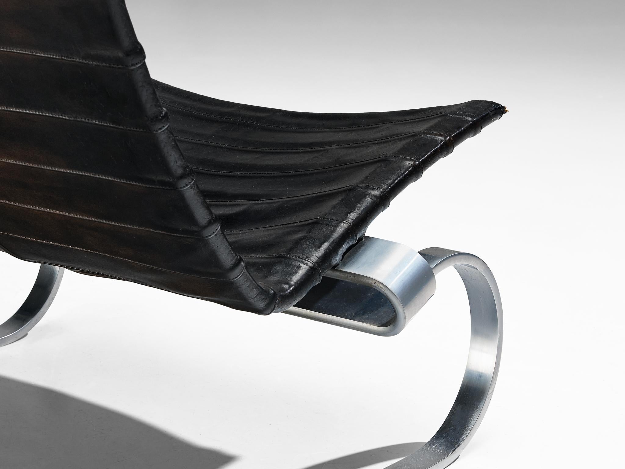 Poul Kjærholm for E. Kold Christensen 'PK20' Lounge Chair in Leather