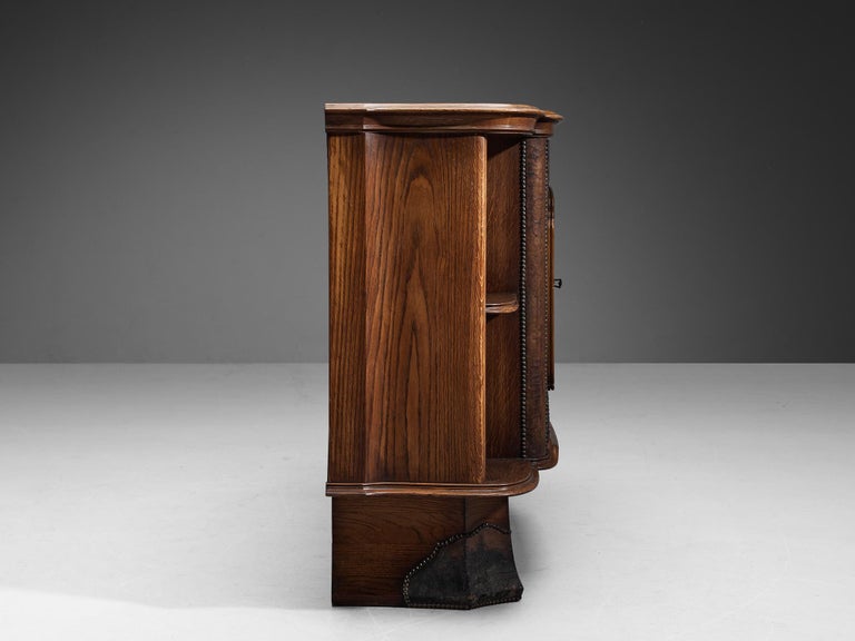 Ernesto Valabrega Cabinet in Oak