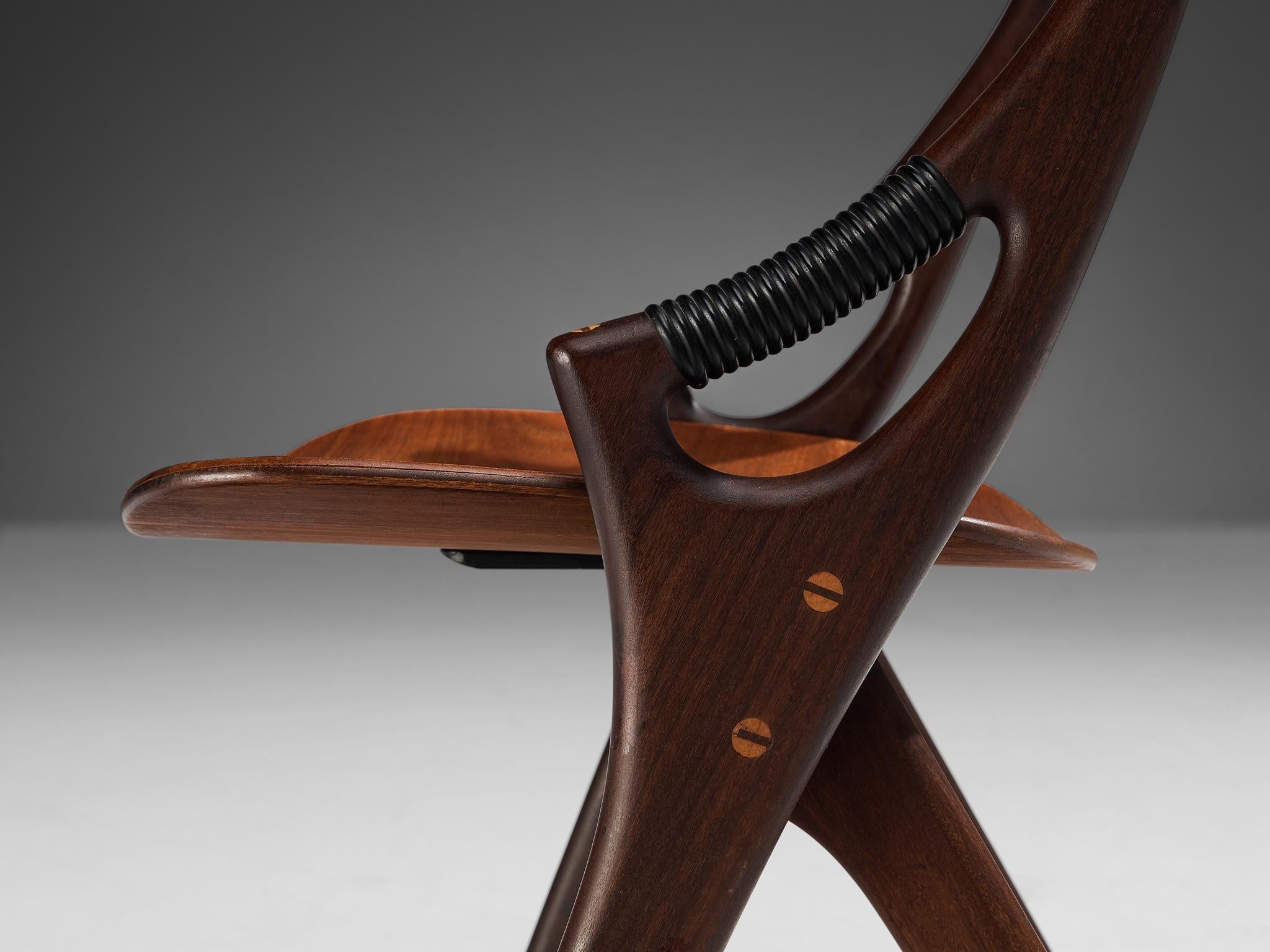 Arne Hovmand-Olsen Pair of Dining Chairs in Teak