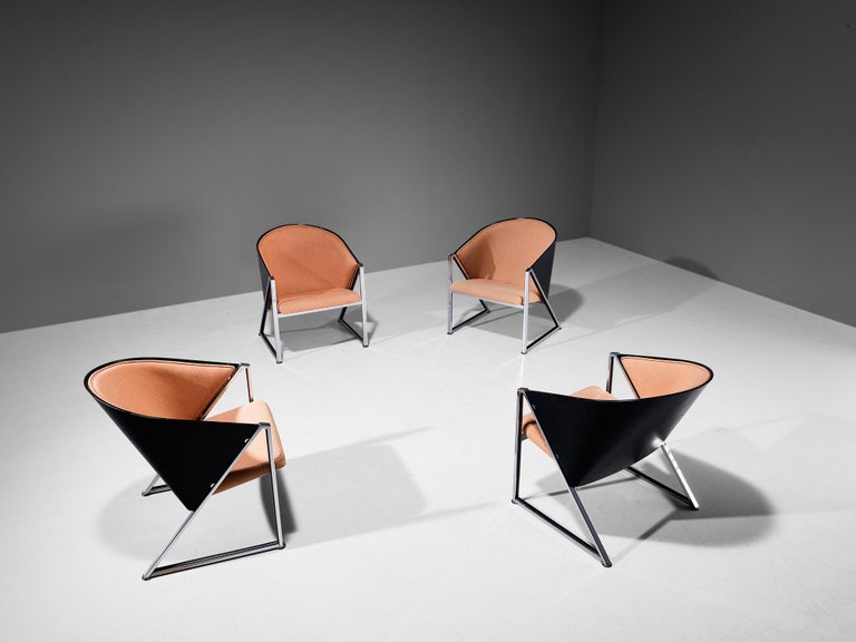 Jouko Järvisalo for Inno 'Mondi Soft' Armchairs in Beige Upholstery