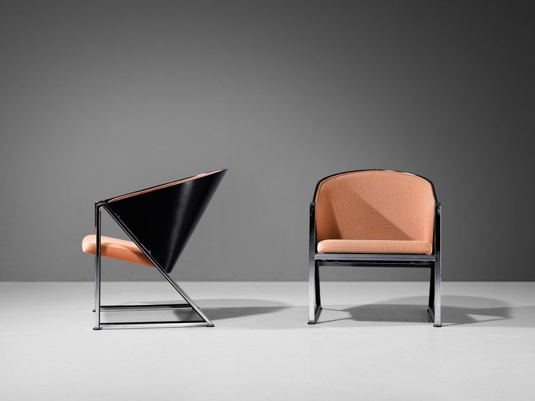 Jouko Järvisalo for Inno 'Mondi Soft' Armchairs in Beige Upholstery