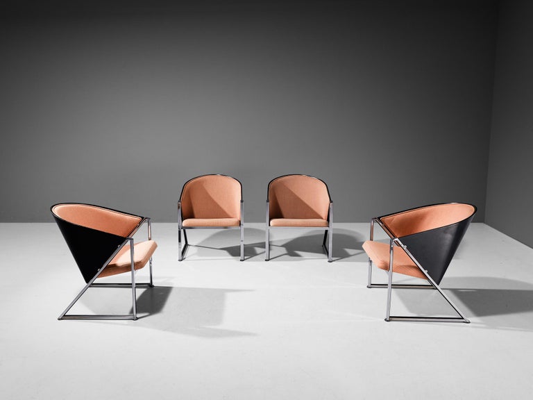 Jouko Järvisalo for Inno 'Mondi Soft' Armchairs in Beige Upholstery