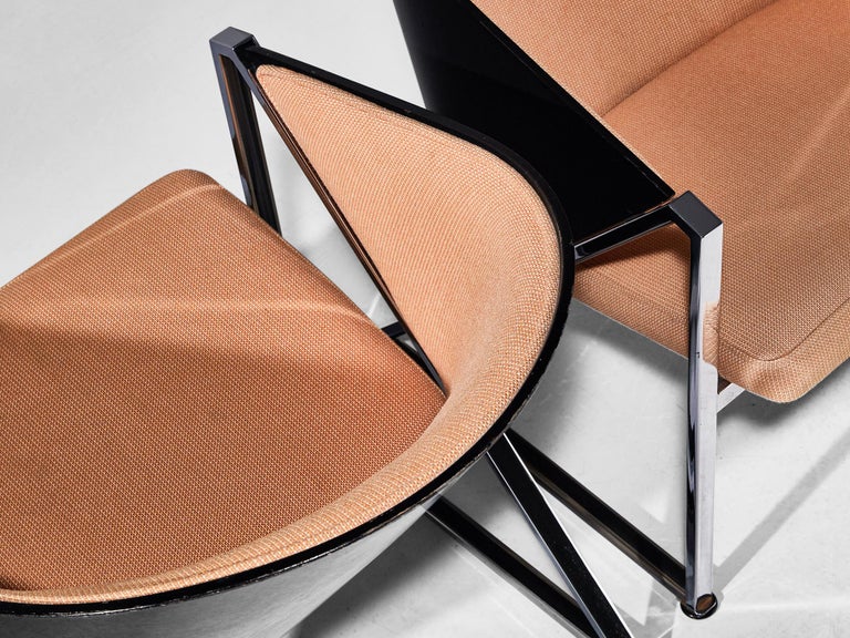 Jouko Järvisalo for Inno 'Mondi Soft' Armchairs in Beige Upholstery