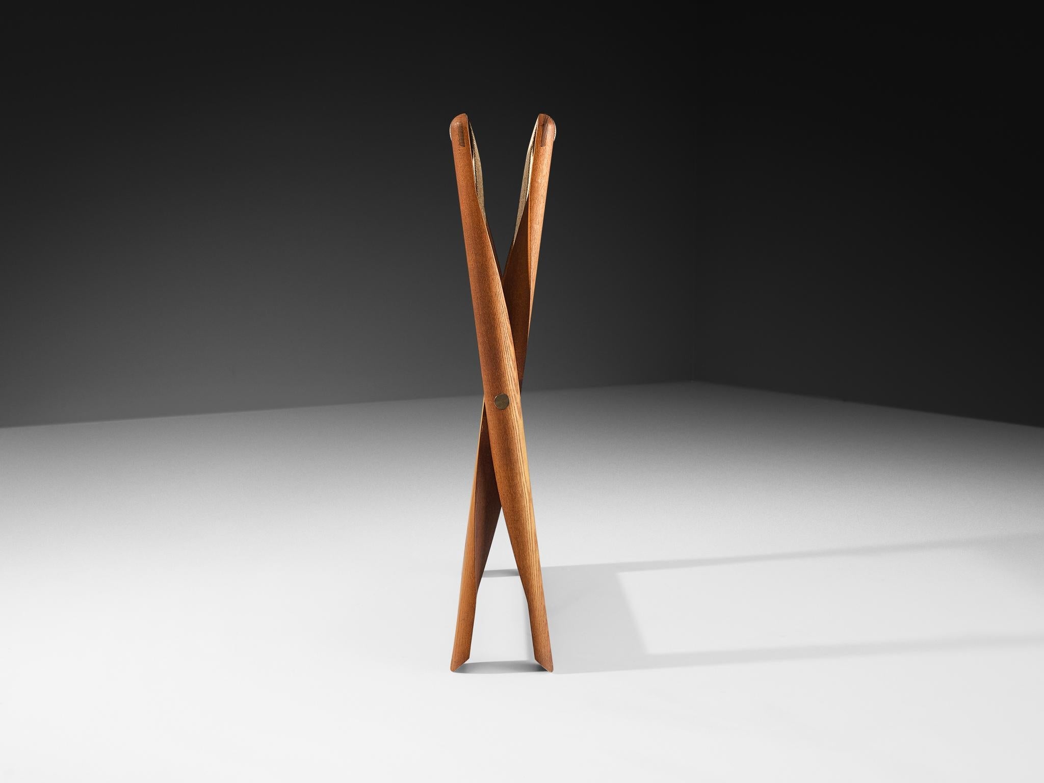 Kaare Klint for Rud. Rasmussens Snedkekier Folding Stool with Tray Table