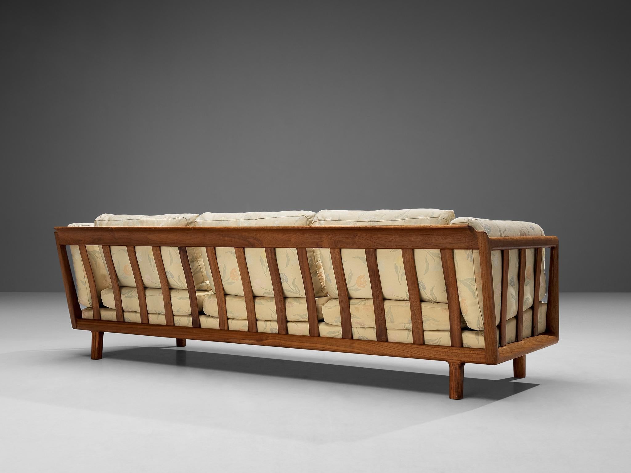 Folke Ohlsson for Dux of Sweden Seat Sofa in Teak