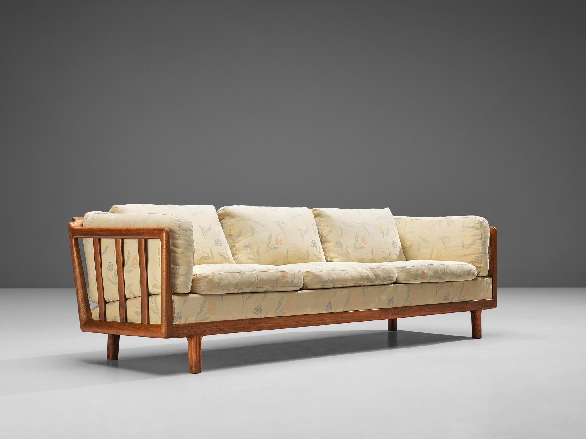 Folke Ohlsson for Dux of Sweden Seat Sofa in Teak