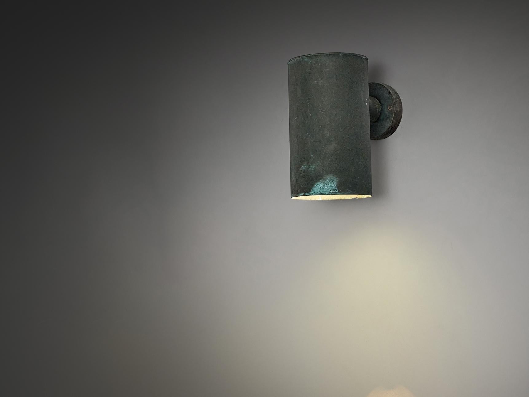 Fagerhult Swedish Wall Light in Copper