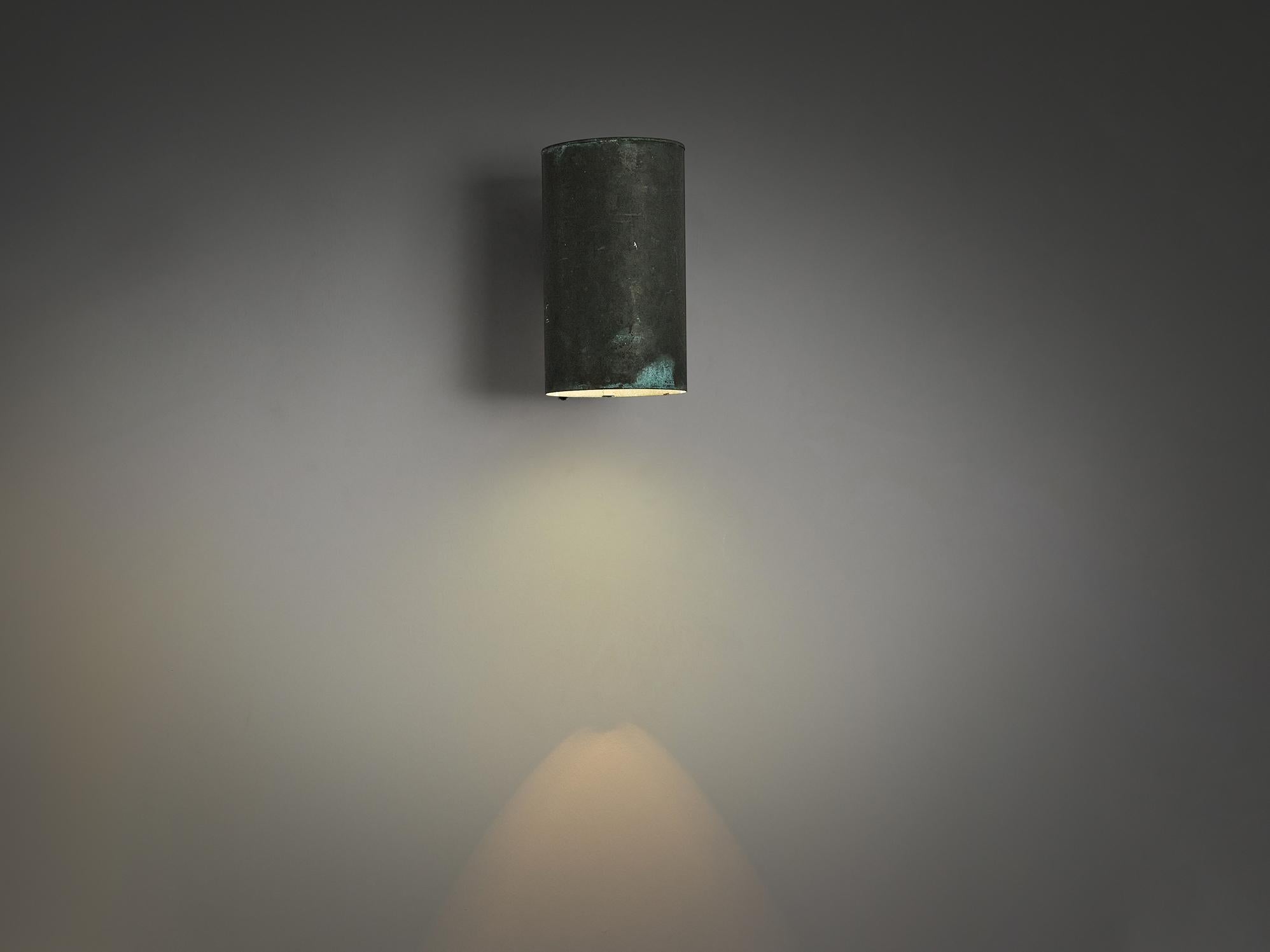 Fagerhult Swedish Wall Light in Copper