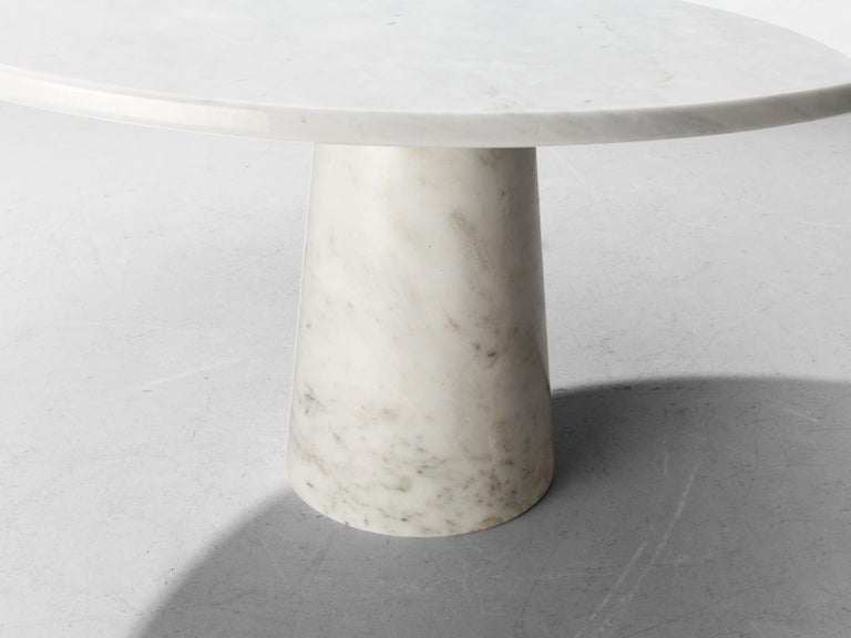 Angelo Mangiarotti for Skipper 'Eros' Dining Table in Carrara Marble