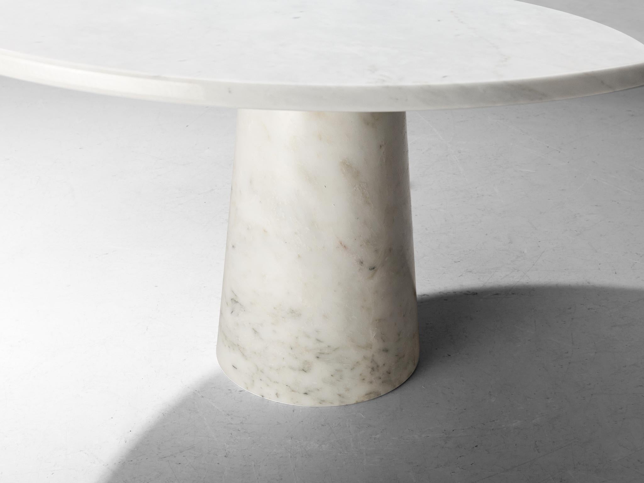 Angelo Mangiarotti for Skipper 'Eros' Dining Table in Carrara Marble