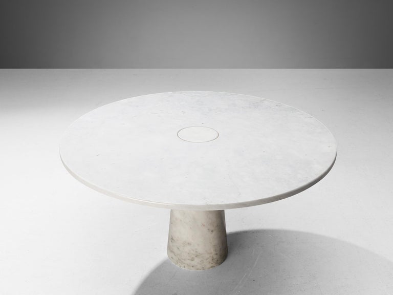 Angelo Mangiarotti for Skipper 'Eros' Dining Table in Carrara Marble