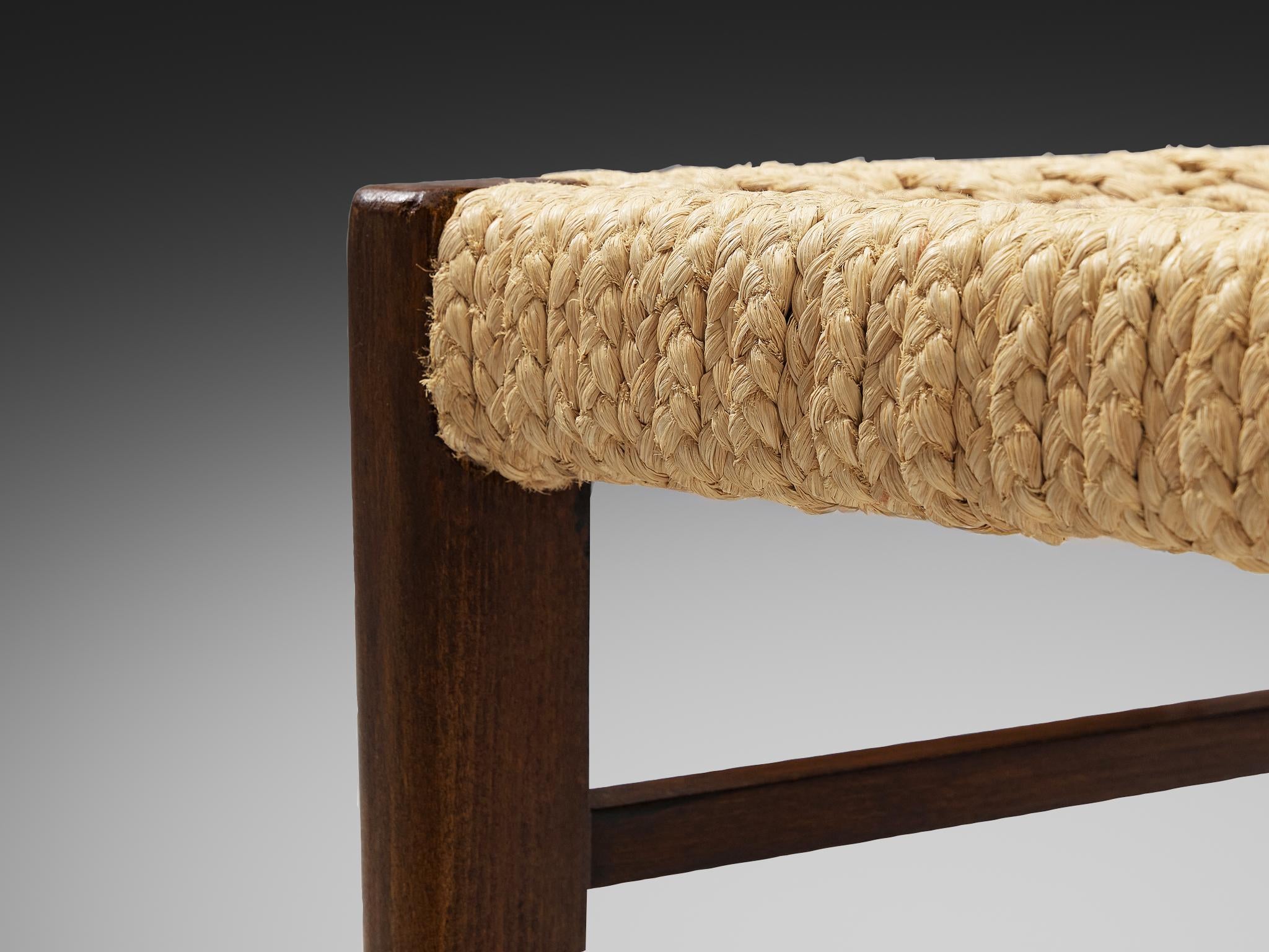 Adrien Audoux & Frida Minet Dining Chair in Braided Hemp