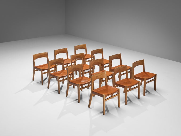 John Vedel Rieper for Källemo Set of Twelve Dining Chairs in Oak