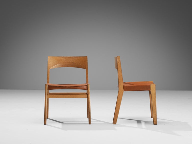 John Vedel Rieper for Källemo Set of Twelve Dining Chairs in Oak