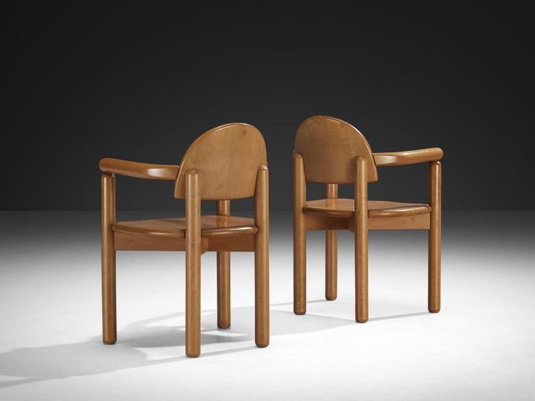 Rainer Daumiller Set of Sixteen Dining Chairs in Pine