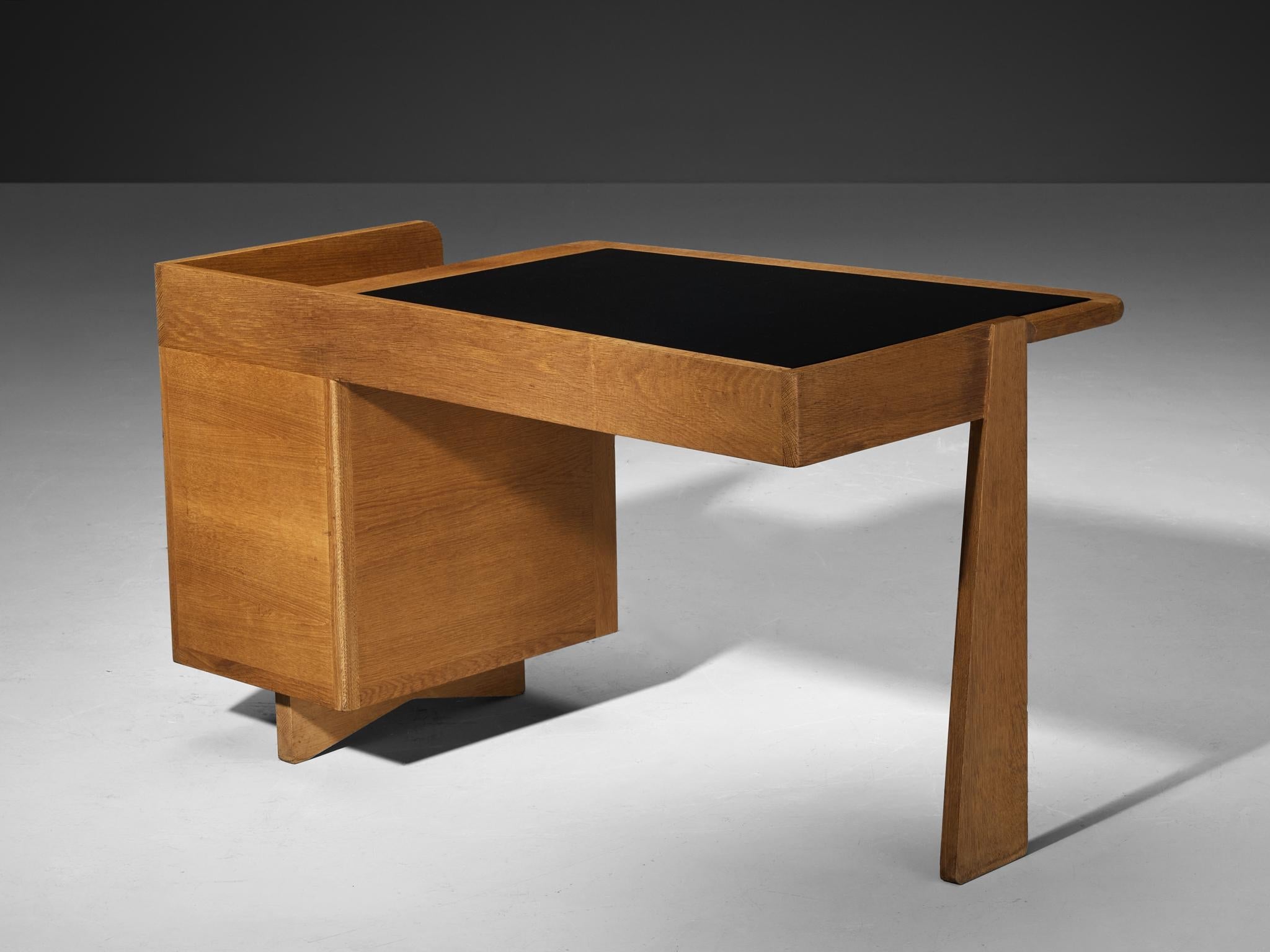 Guillerme & Chambron Writing Desk in Oak