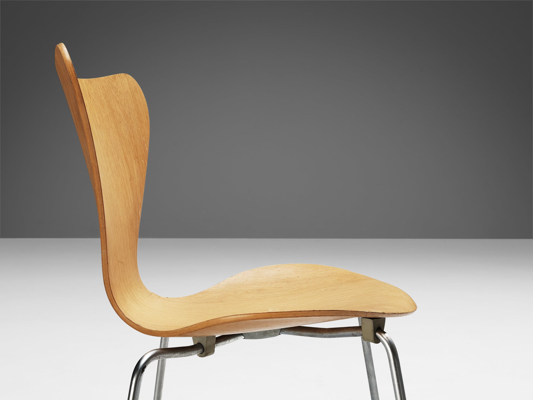 Arne Jacobsen for Fritz Hansen Set of Ten Butterfly Chairs in Plywood