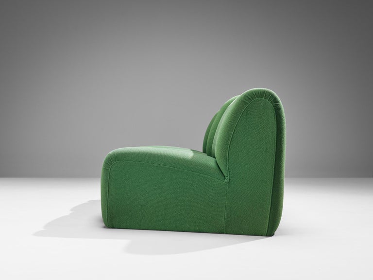 Artifort 'Mississippi' Organic Sectional Sofa in Green Fabric