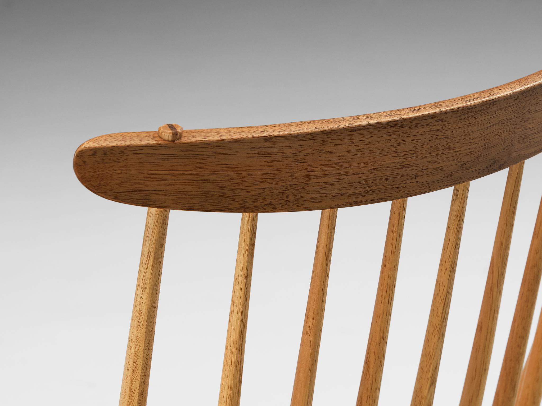 George Nakashima 'New' Dining Chairs in Walnut and Hickory