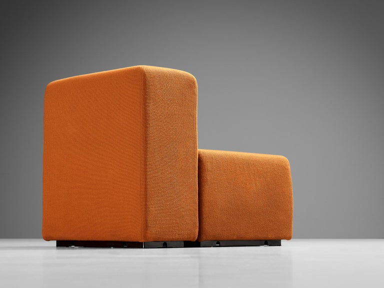 Giancarlo Piretti for Anonima Castelli 'Sistema 61' Pair of Lounge Chairs