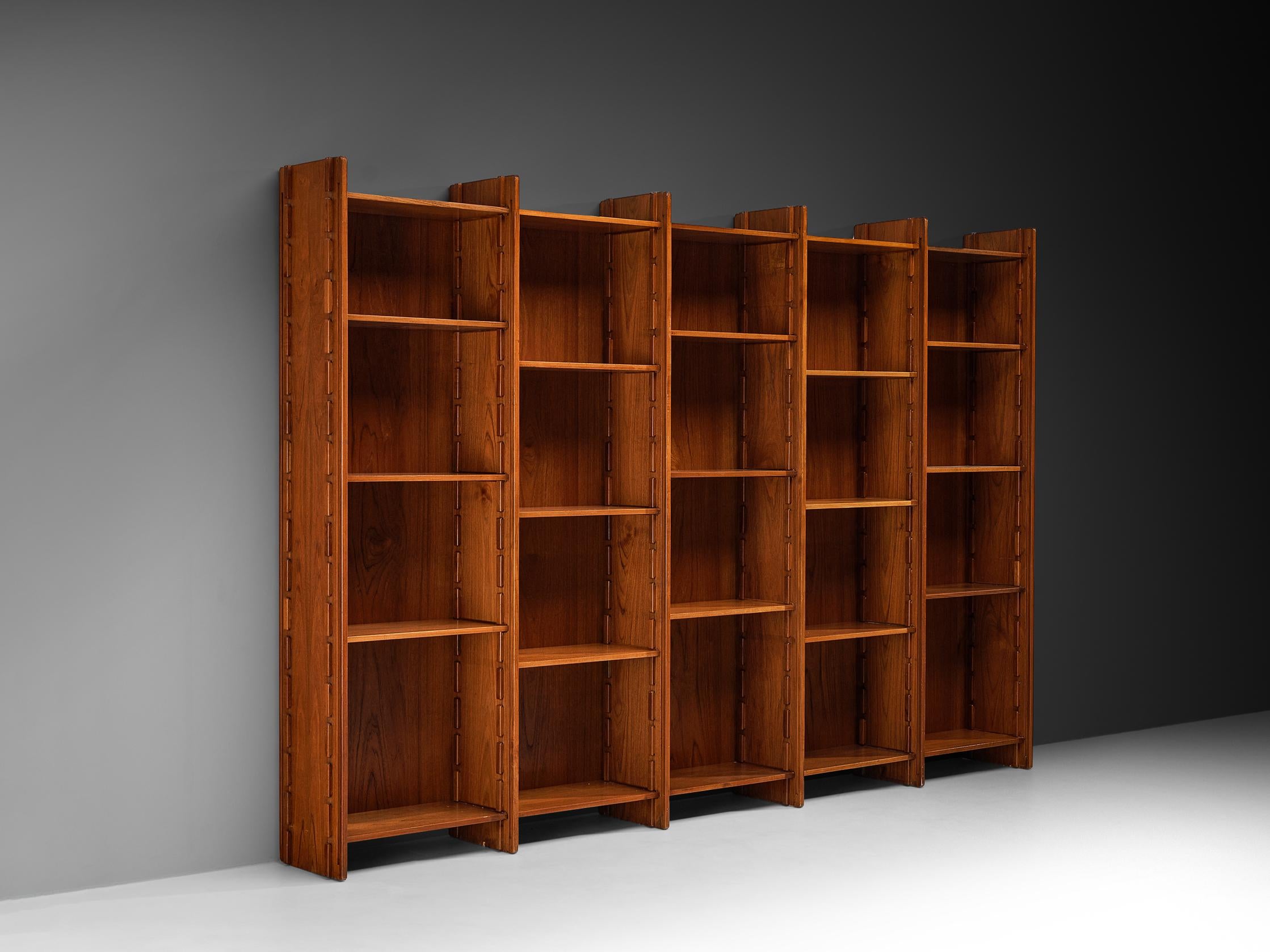 Gianfranco Frattini for Bernini '540' Large Bookcase in Teak