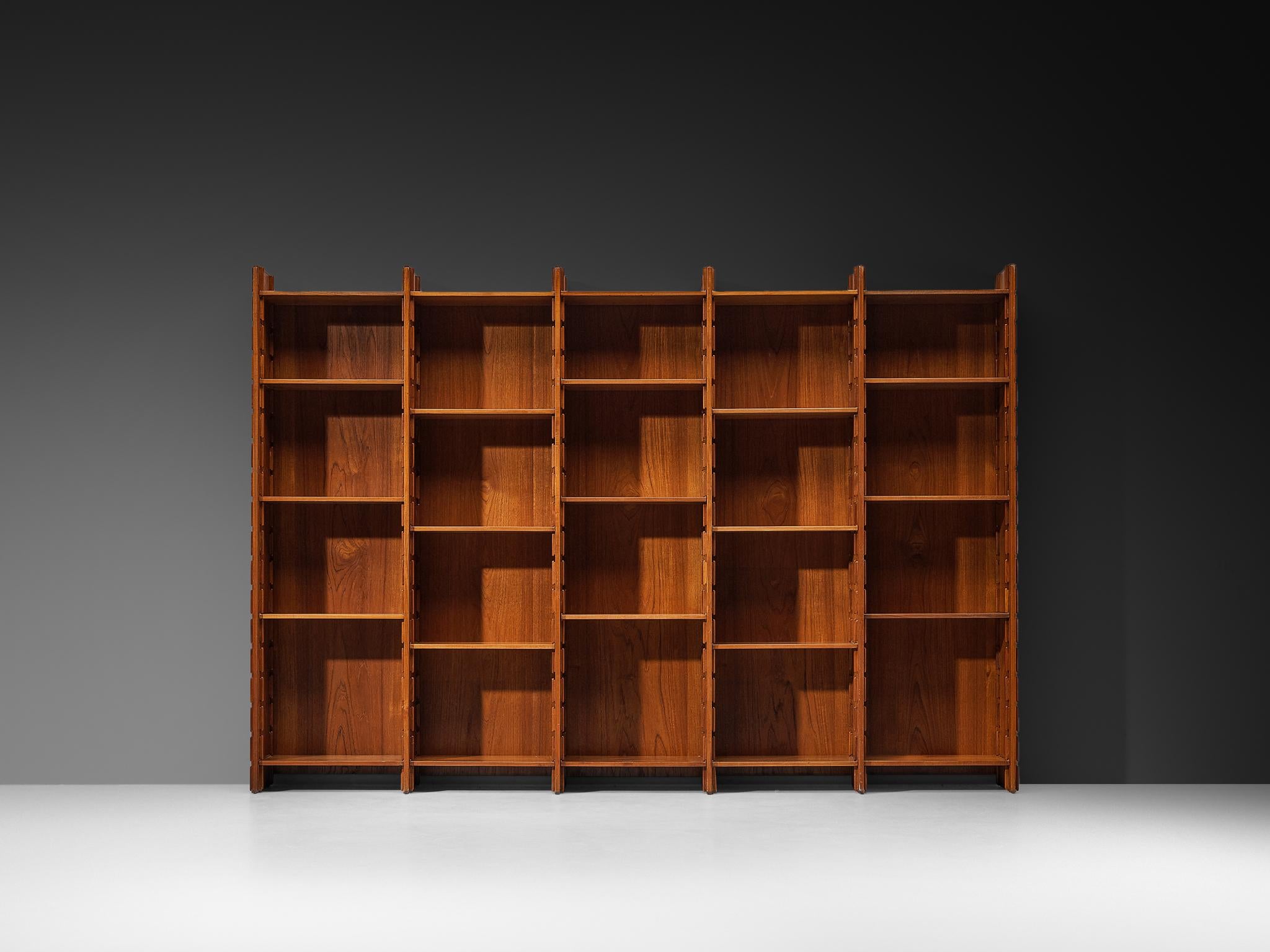 Gianfranco Frattini for Bernini '540' Large Bookcase in Teak