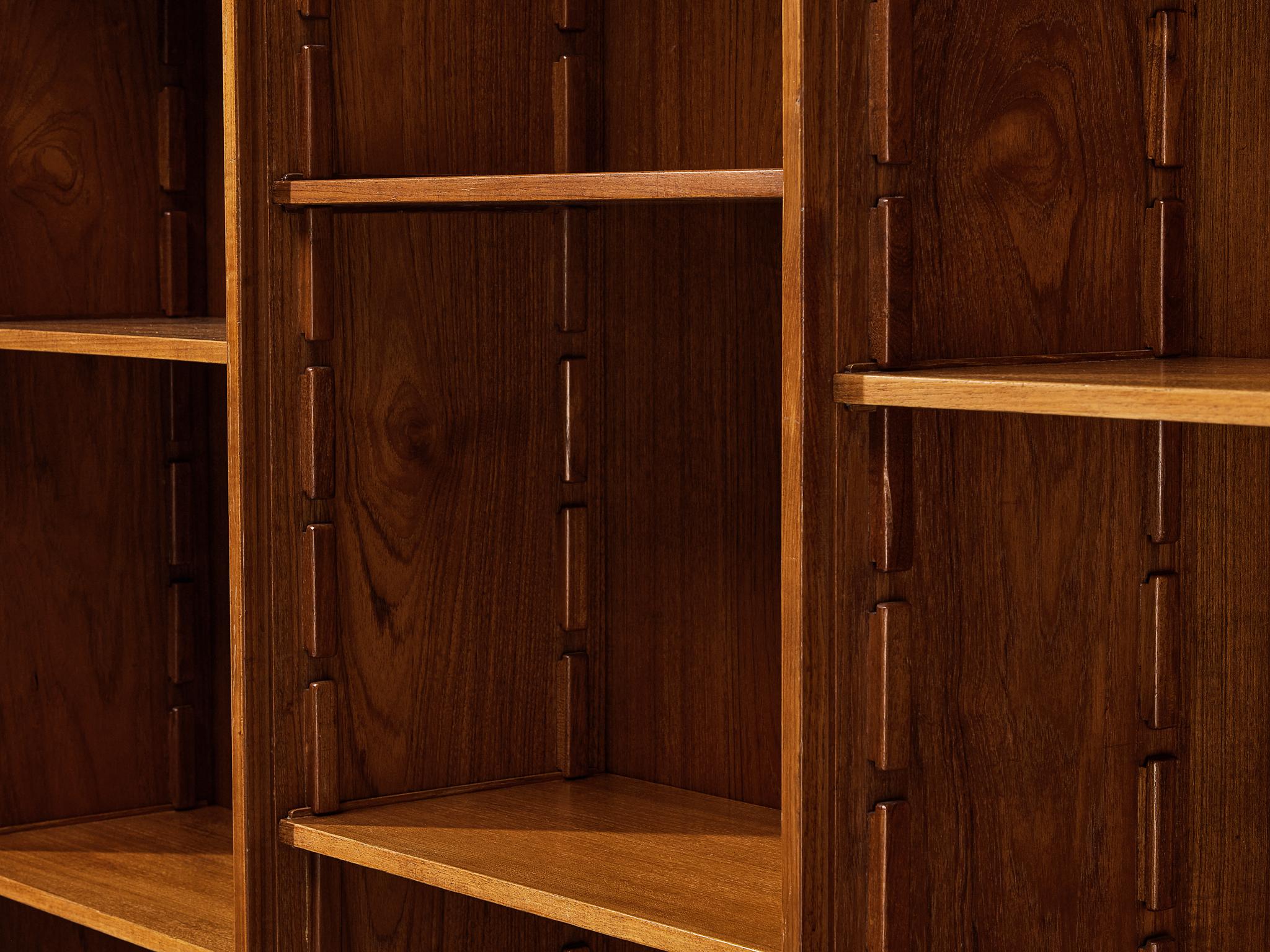 Gianfranco Frattini for Bernini '540' Large Bookcase in Teak