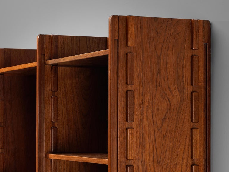 Gianfranco Frattini for Bernini Large Bookcase in Teak