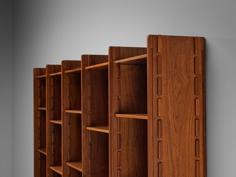 Gianfranco Frattini for Bernini Large Bookcase in Teak