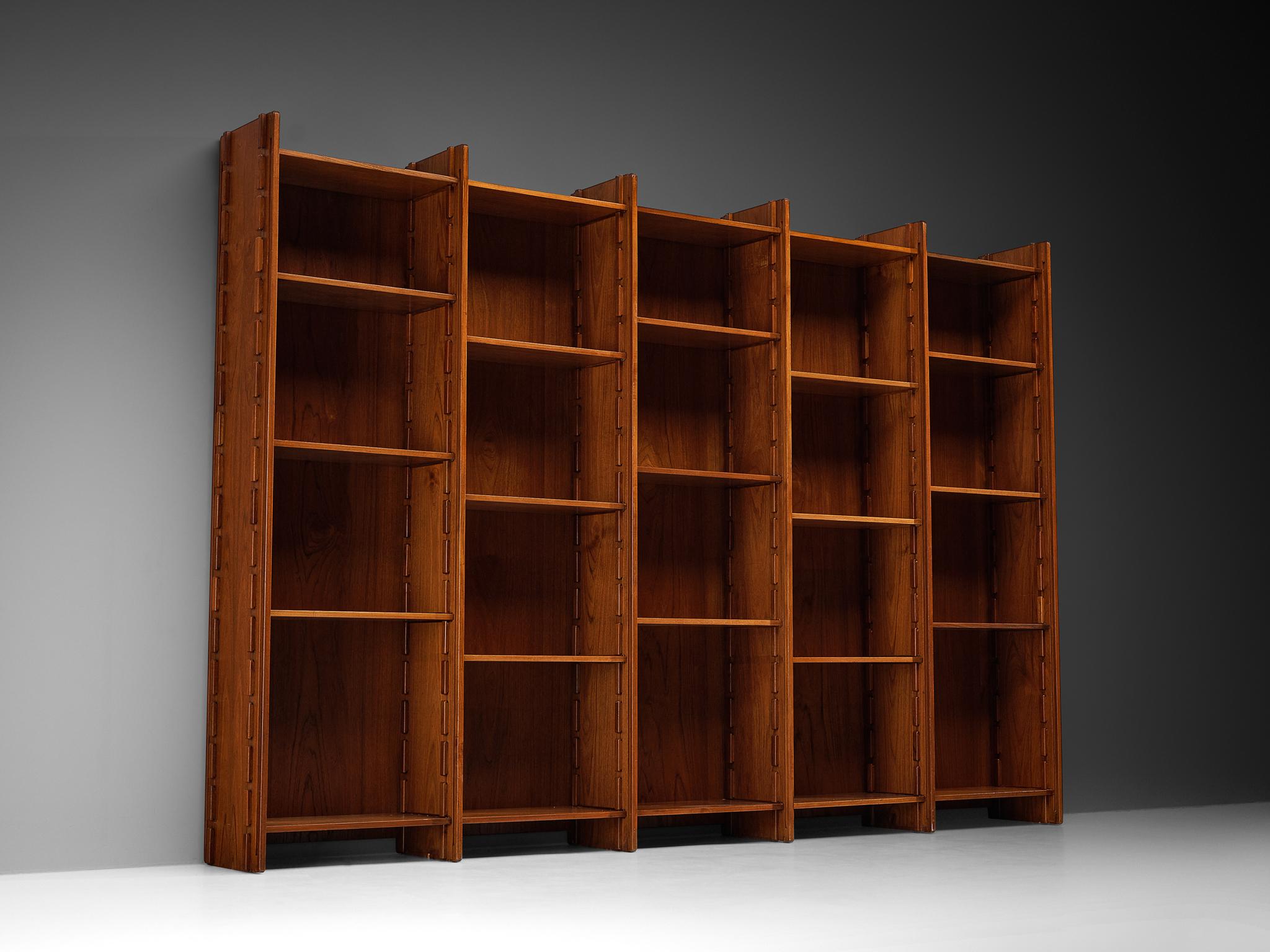 Gianfranco Frattini for Bernini '540' Large Bookcase in Teak