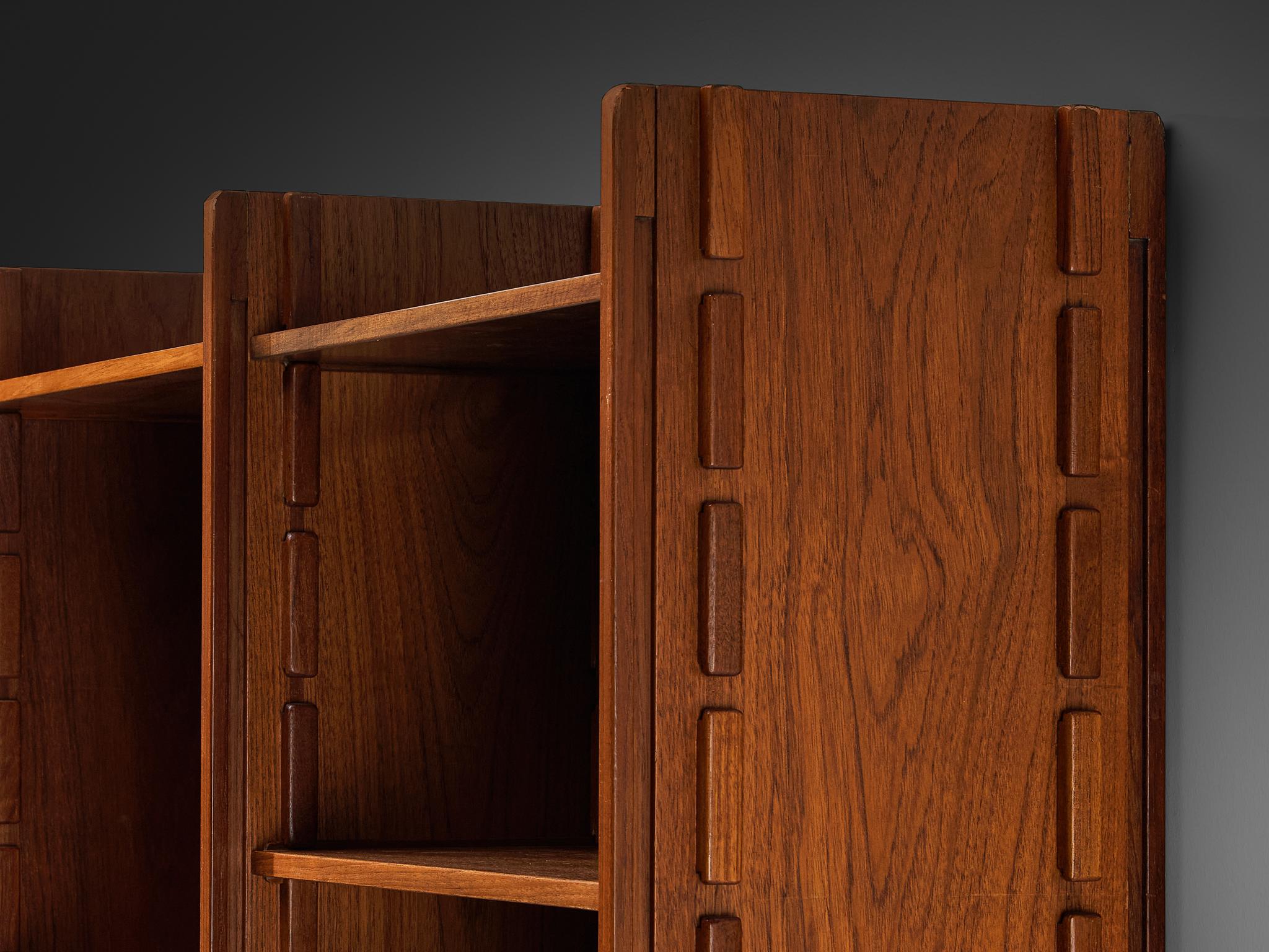 Gianfranco Frattini for Bernini '540' Large Bookcase in Teak