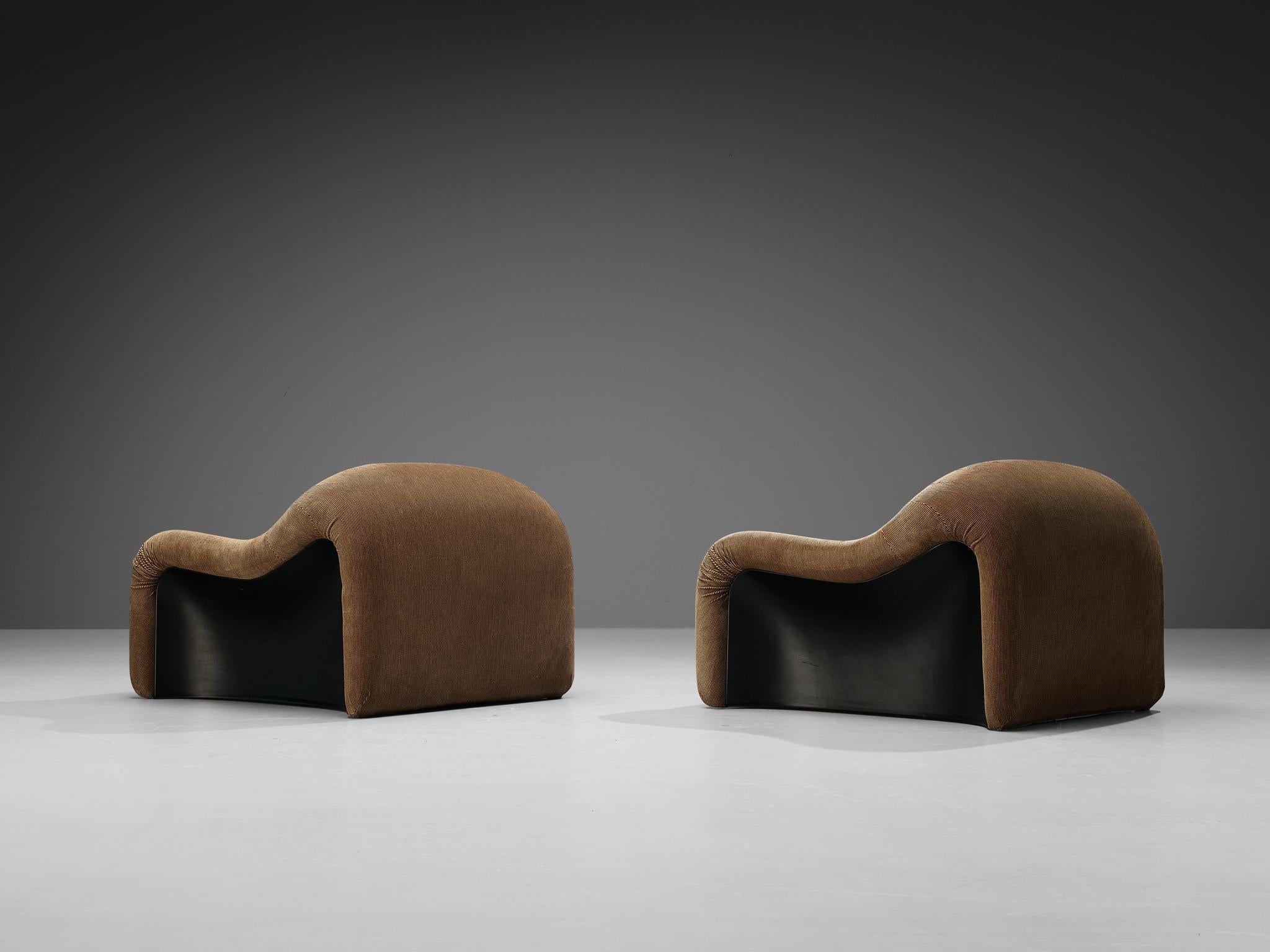 Emilio Guarnacci for 1P 'Ecuba' Lounge Chairs