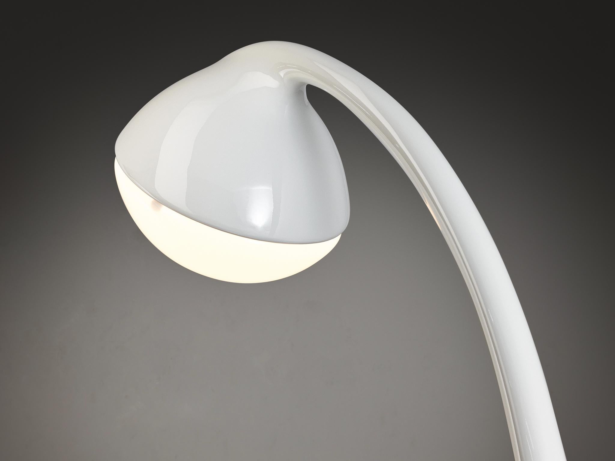 Fabio Lenci for I Guzzini 'Lampione' Floor Lamp in White