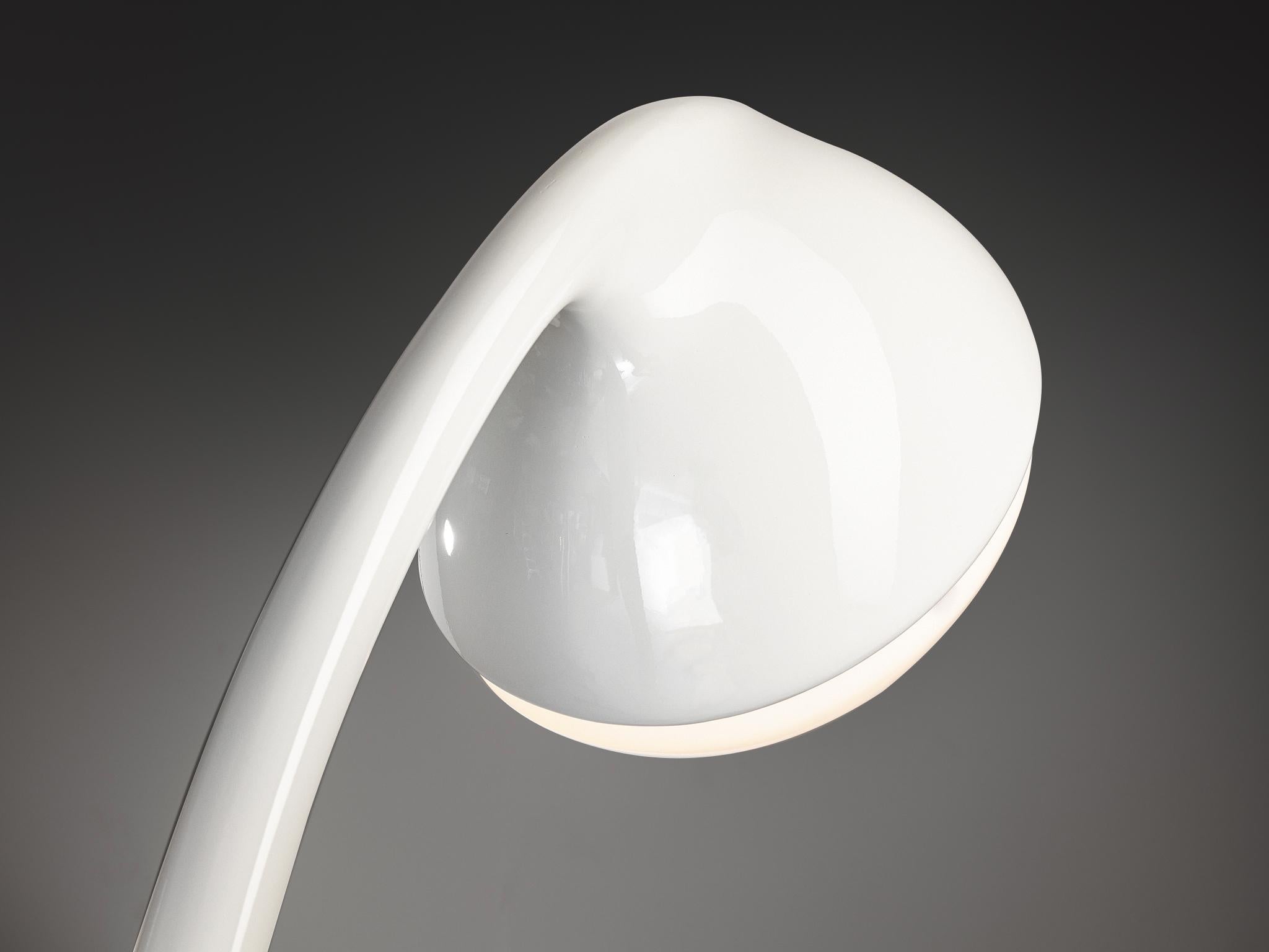 Fabio Lenci for I Guzzini 'Lampione' Floor Lamp in White