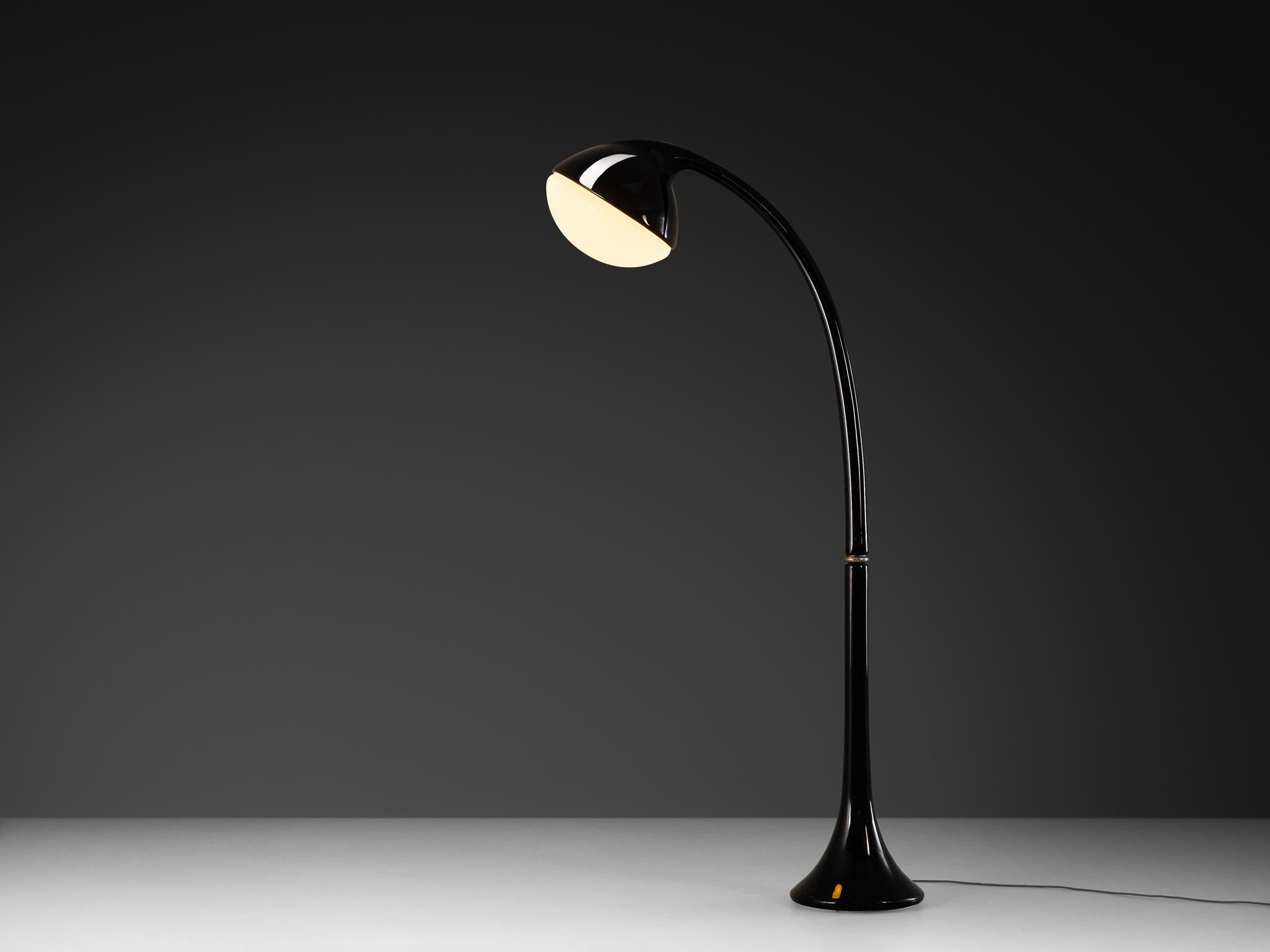 Fabio Lenci for I Guzzini 'Lampione' Floor Lamp in Black