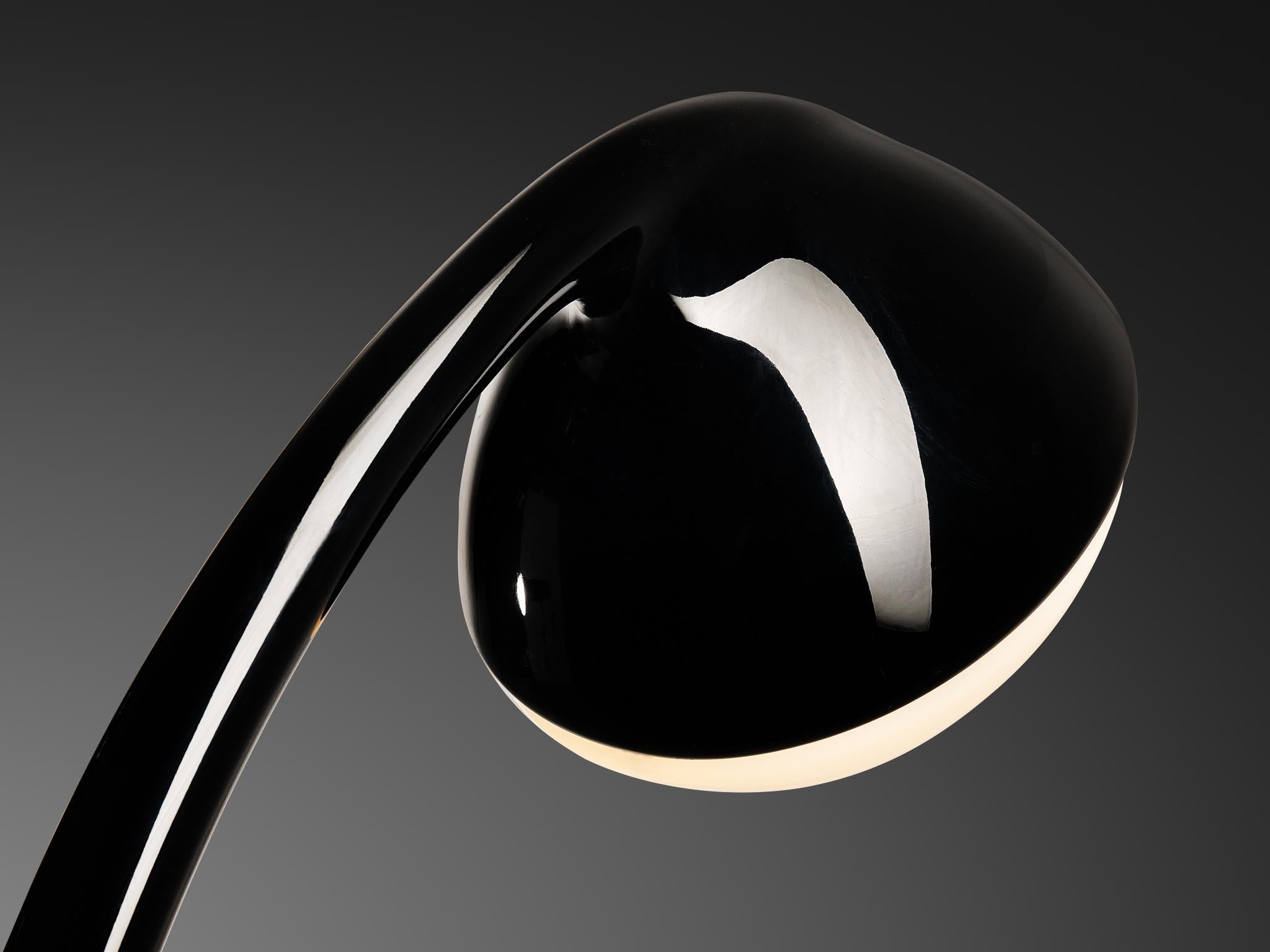 Fabio Lenci for I Guzzini 'Lampione' Floor Lamp in Black