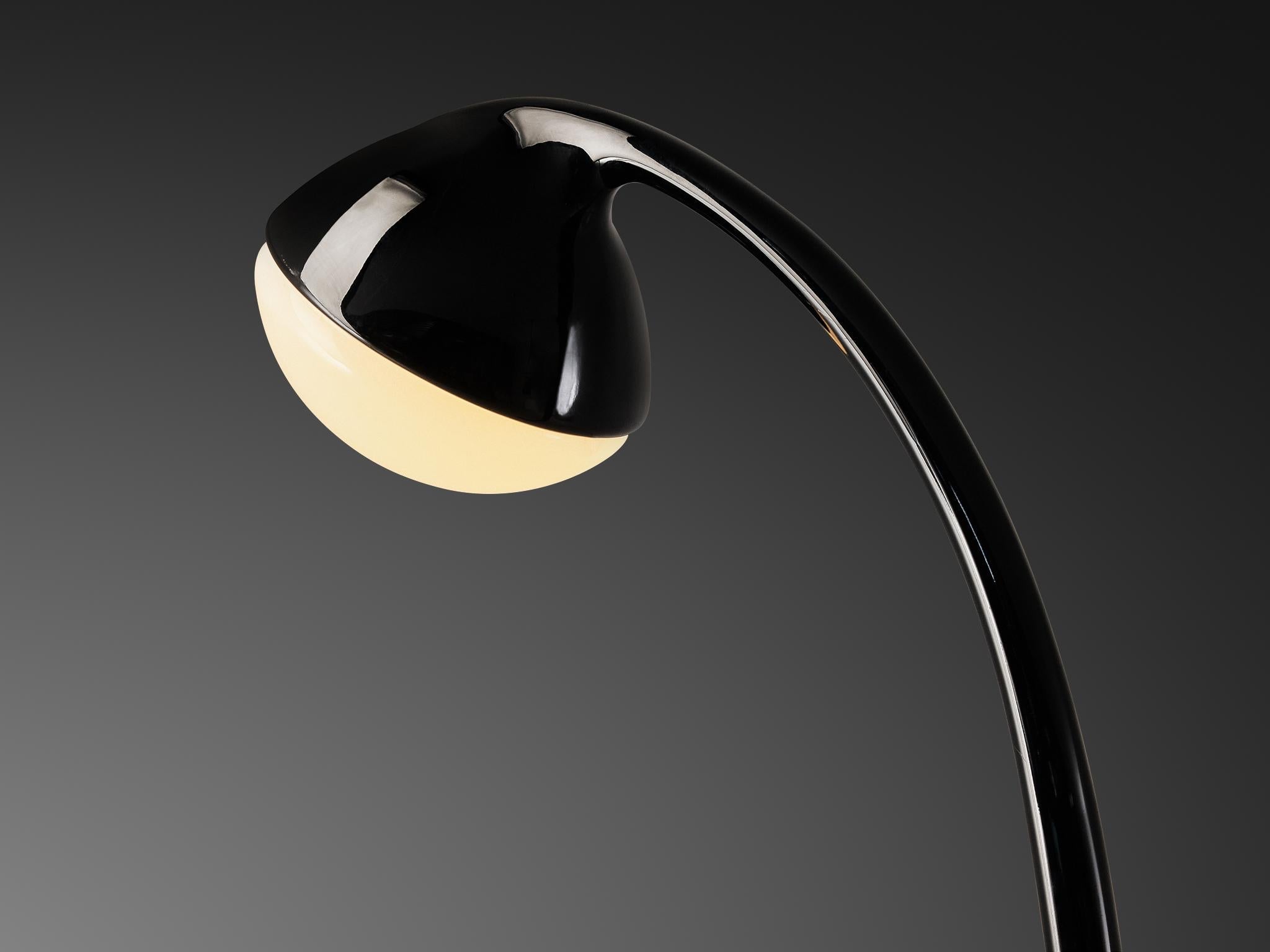 Fabio Lenci for I Guzzini 'Lampione' Floor Lamp in Black