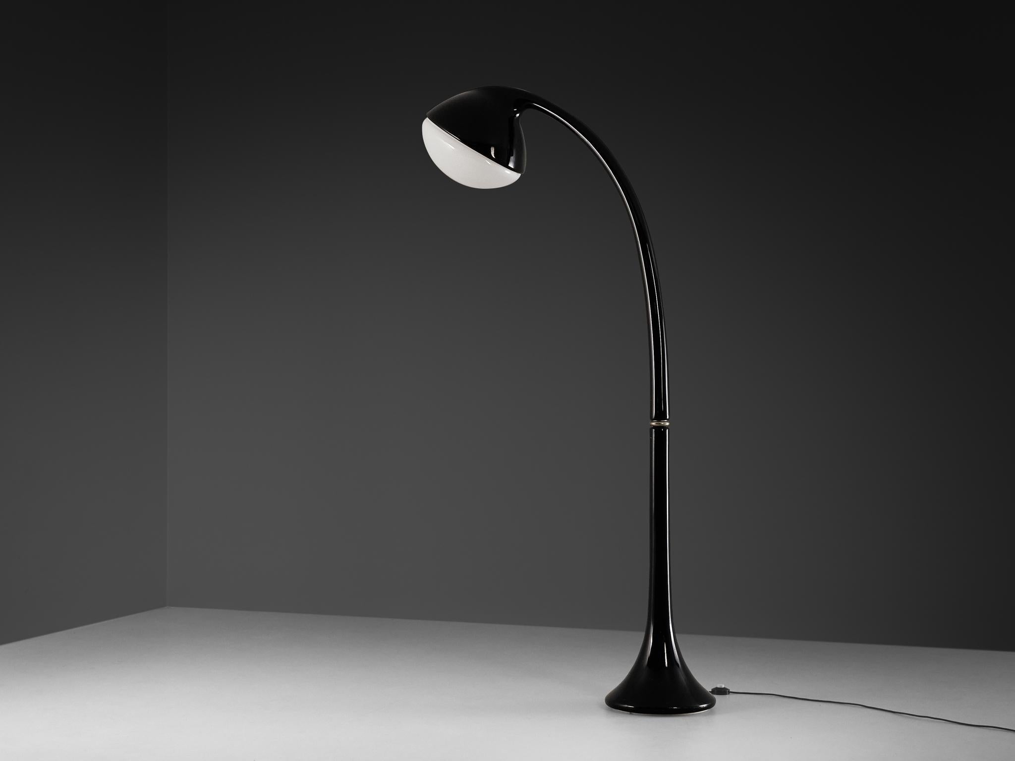 Fabio Lenci for I Guzzini 'Lampione' Floor Lamp in Black