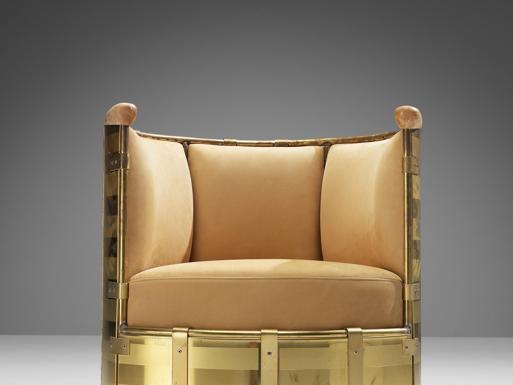 Mats Theselius for Källemo AB Limited Edition Pair of Lounge Chairs 'El Dorado'