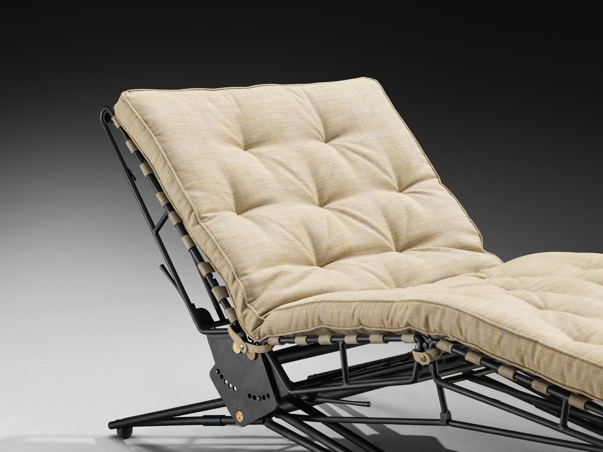 Rare Osvaldo Borsani for Tecno Articulated Chaise Longue