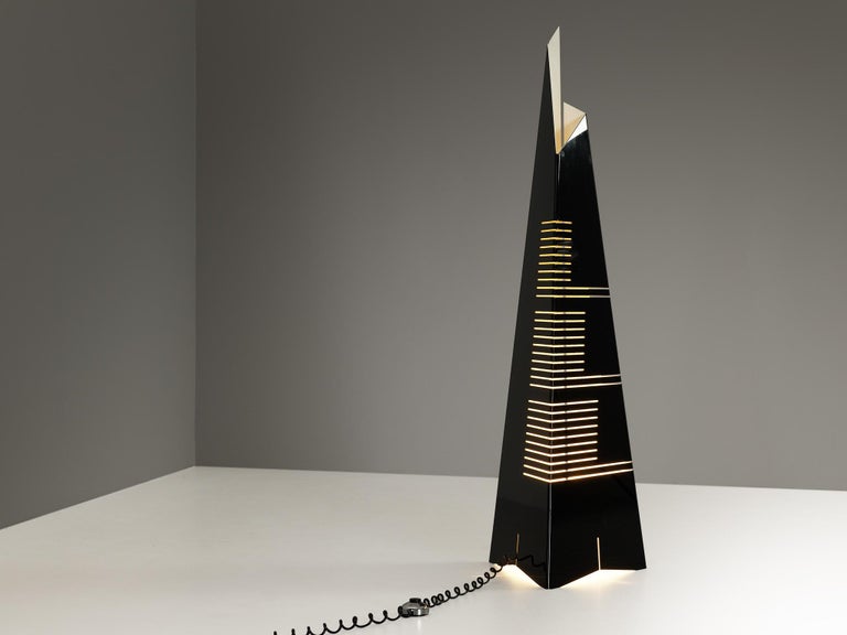 Lorenzo Carmellini & Enrico Tronconi 'Il Personaggi' Floor Lamp in Black